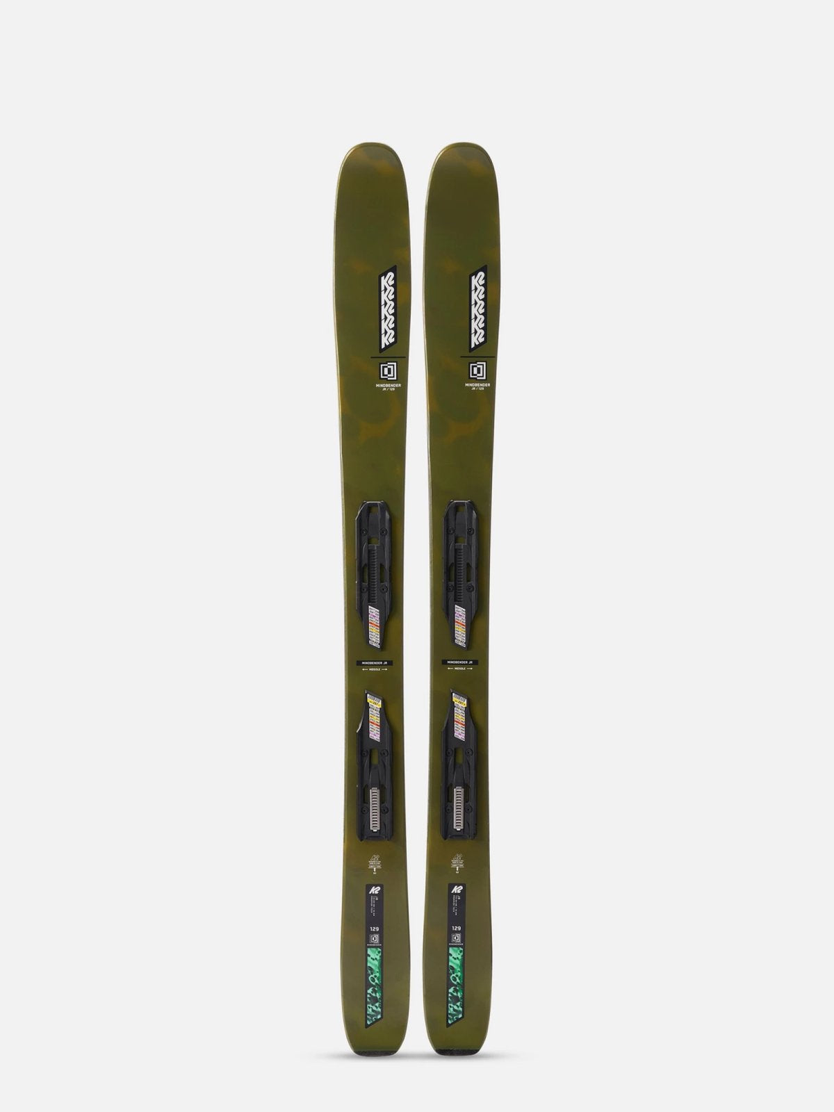 K2 Mindbender Jr Skis w/FDT 7.0 Bindings 2026