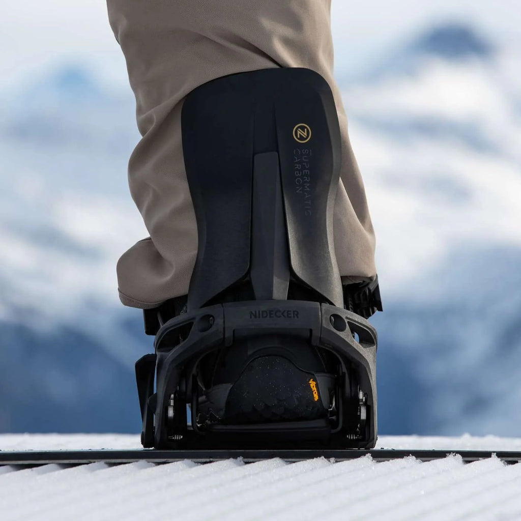 Nidecker Carbon Supermatic Snowboard Bindings 2026