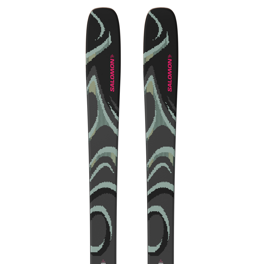 Salomon QST 100 Black Skis 2027