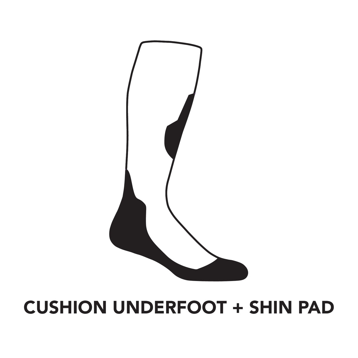 Darntough Kids Polar Bear Over-the-Calf Midweight Ski & Snowboard Socks 2027